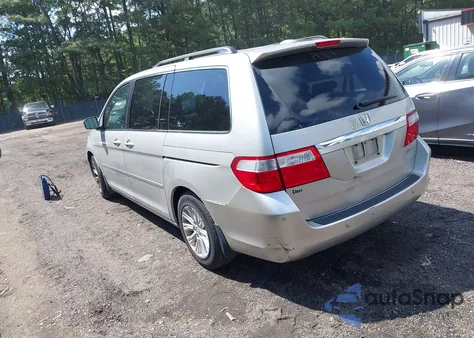 2005 Honda Odyssey Touring из США, поврежденный, VIN 5FNRL38835B019368